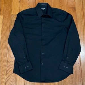 Men’s Express Button Down. Black. Size Medium.